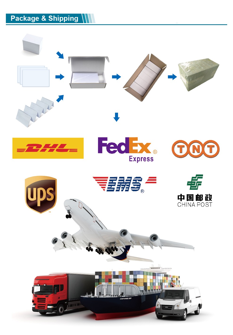 125khz Die-cut Shape RFID Hard Tag with EM4305 chip