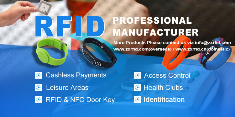 Adjustable Silicone RFID Wristband Factory