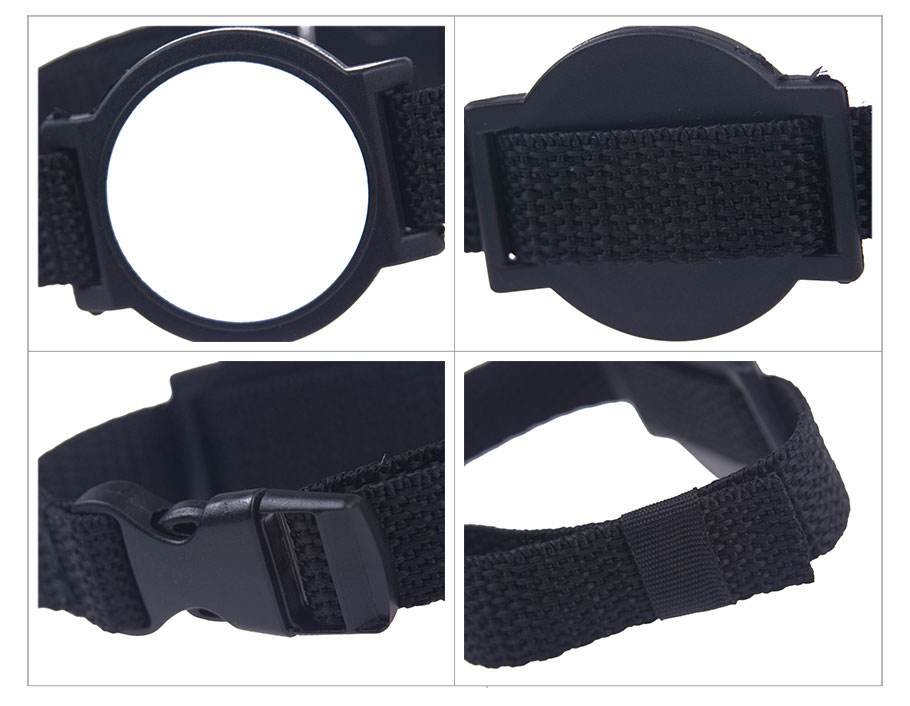 13.56Mhz NXP Ultralight C Plastic RFID Wristband for Swimming Pool