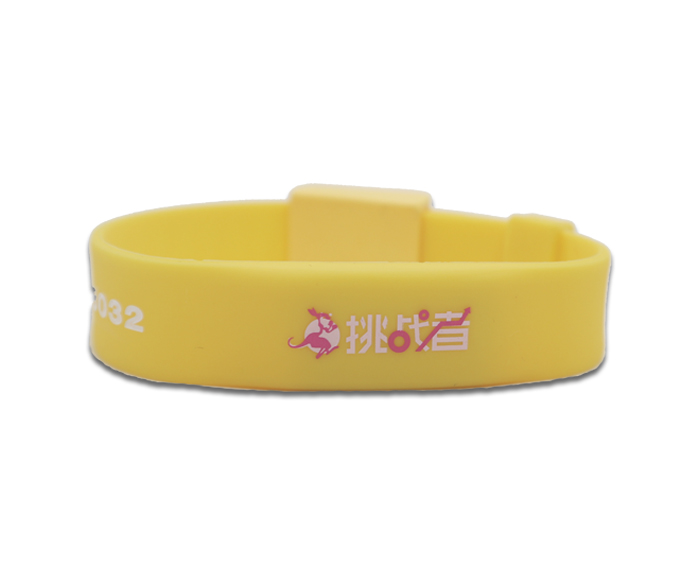 ISO 15693 NXP I Code SLIX RFID Bracelet for Prison Management