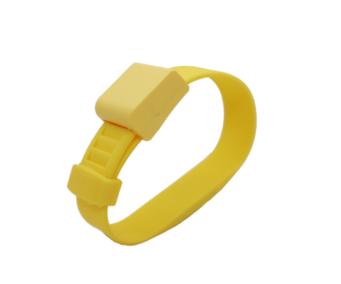 ISO 15693 NXP I Code SLIX RFID Bracelet for Prison Management