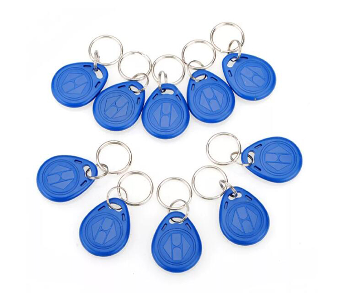 TK4100 RFID Key Fob Tag with Engraving Chip UID