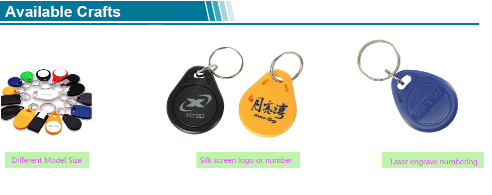 ISO 15693 NXP I CODE SLI X RFID Key Fob Factory