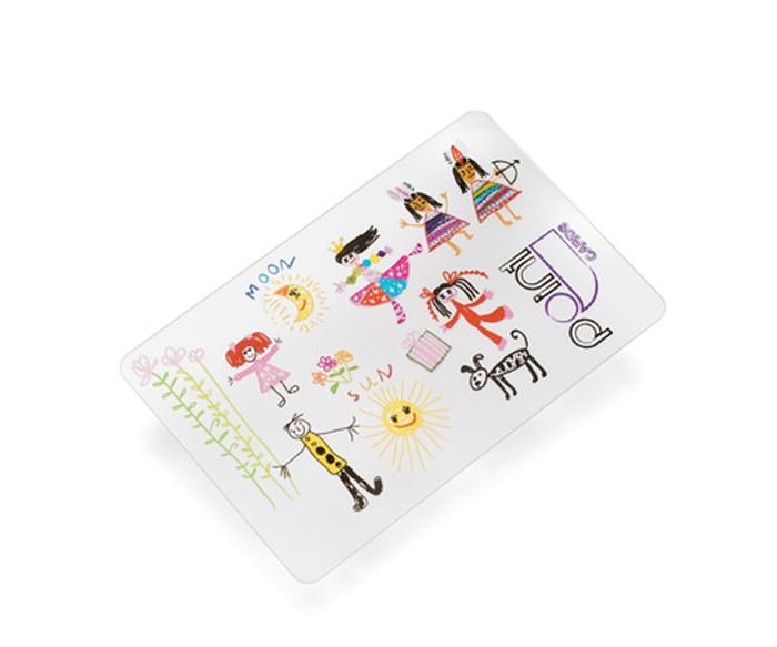 Full Color Printing Transparent Plastic Cards