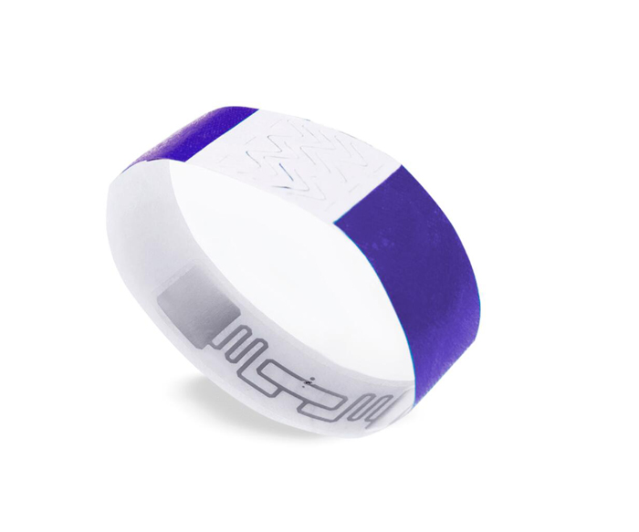 Events Festival Printable Tyvek Paper 860-960MHz UHF Wristband