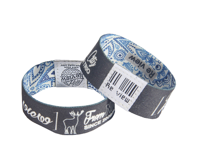 RFID Nylon Bracelet NFC Elastic Wristband for Events
