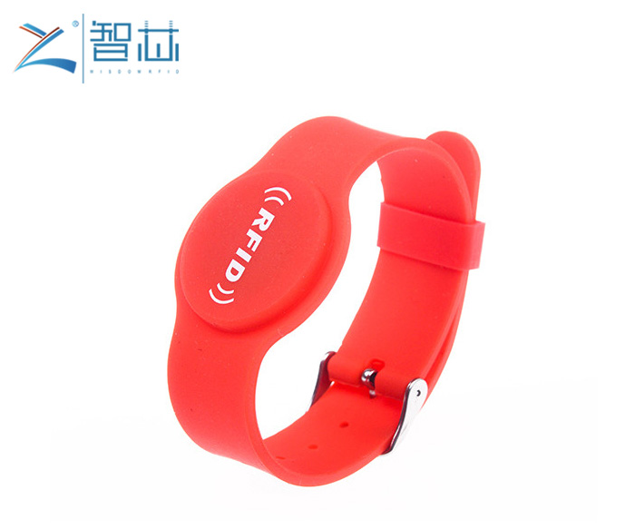 Watch Clasp Silicone Wristband NXP Ultralight EV1 RFID Chip 13.56Mhz