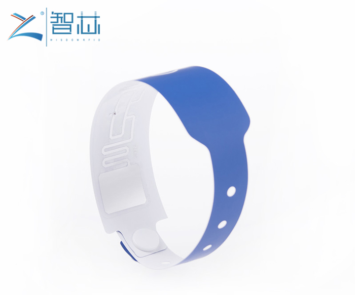 ISO 18000-6C 860-960Mhz UHF Paper Disposable RFID Wristband